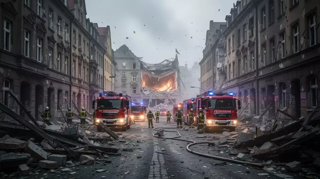 Gasexplosion in Görlitz: Drei Tote durch Trümmer bestätigt - Bild: über boerse-global.de