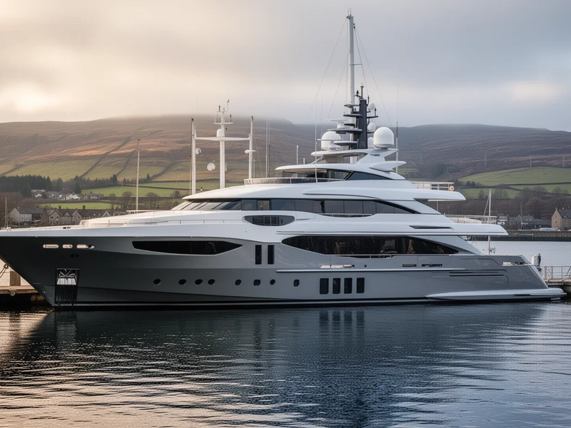 Superyacht Mogambo: Koums 64-Millionen-Luxusschiff in Schottland - Foto: über boerse-global.de