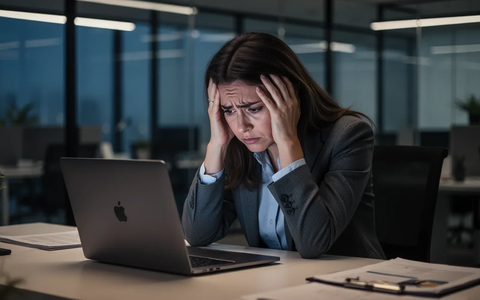 Burnout-Zahlen: 40% der Frauen fühlen sich nach Arbeit ausgebrannt - Foto: über boerse-global.de