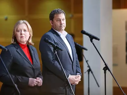Bärbel Bas und Lars Klingbeil (Archiv) - Foto: via dts Nachrichtenagentur