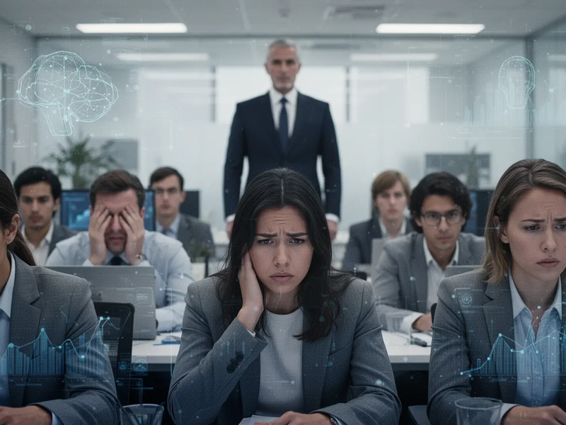 Arbeitsplatzangst: 40% fürchten Jobverlust durch Künstliche Intelligenz - Foto: über boerse-global.de