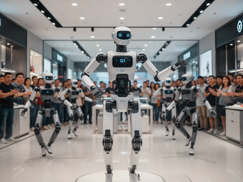 Humanoide Roboter: Unitree dominiert mit 32,4% Marktanteil weltweit - Foto: über boerse-global.de