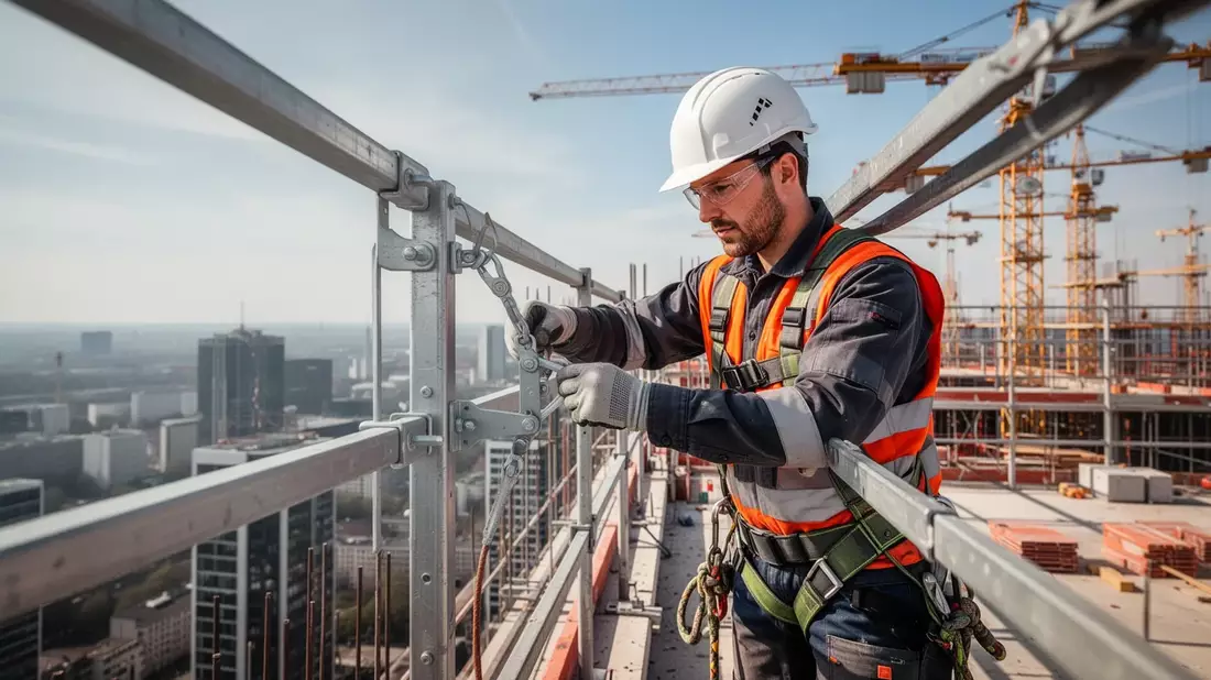 Absturzsicherung: Neue Regeln ab einem Meter Höhe auf Baustellen - Bild: über boerse-global.de