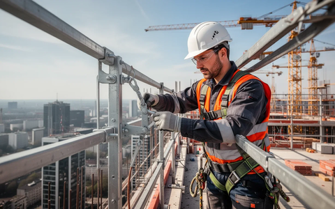 Absturzsicherung: Neue Regeln ab einem Meter Höhe auf Baustellen - Foto: über boerse-global.de