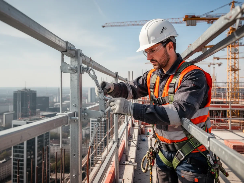 Absturzsicherung: Neue Regeln ab einem Meter Höhe auf Baustellen - Foto: über boerse-global.de