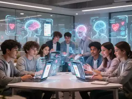 Digitale Therapie schlägt Campus-Dienste: 75% nutzen KI-Apps - Foto: über boerse-global.de