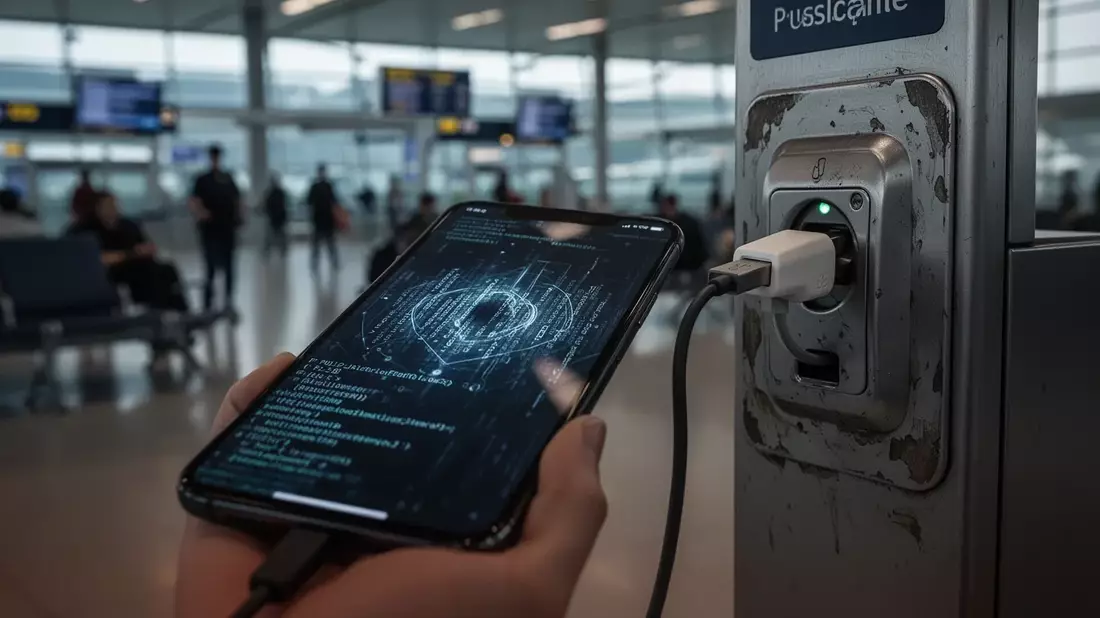 USB-Ladestationen: 500% mehr KI-Betrugsfälle an Flughäfen - Bild: über boerse-global.de