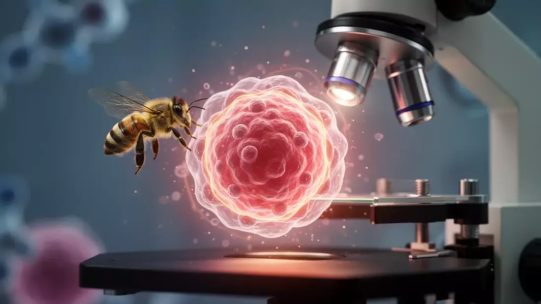 Brustkrebs: Bienengift-Peptid zerstört Tumorzellen in 60 Minuten - Bild: über boerse-global.de