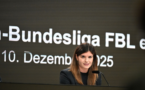 Freut sich auf die eigenständige Zukunft: FBL-Präsidentin Katharina Kiel. (Archivbild) - Foto: Michael Brandt/dpa