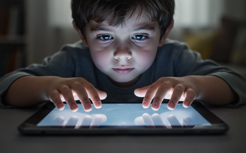 Kopfschmerzen bei Kindern: Jedes zweite Kind betroffen durch Bildschirme - Foto: über boerse-global.de