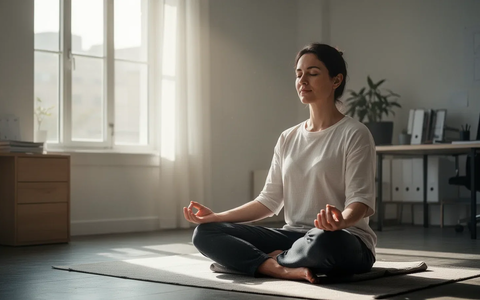 Geführte Meditation: 10-Minuten-Formate senken Cortisol und Entzündungen - Foto: über boerse-global.de