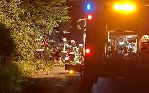 FW-EN: Technische Hilfeleistung - Baum auf Straße - Foto: presseportal.de