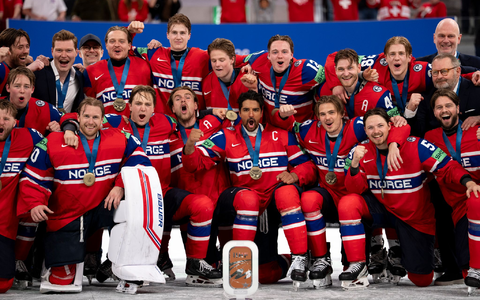 Norwegen krönt sich mit der ersten WM-Medaille. - Foto: Claudio Thoma/KEYSTONE/dpa
