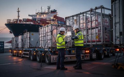 Gefahrguttransport: 50 Tonnen Sprengstoff sicher zum Feuerwerksfestival - Foto: über boerse-global.de