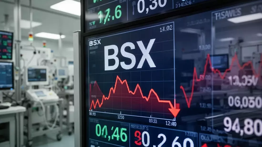Boston Scientific Aktie: 52-Wochen-Tief bei 41,50 Euro - Bild: über boerse-global.de
