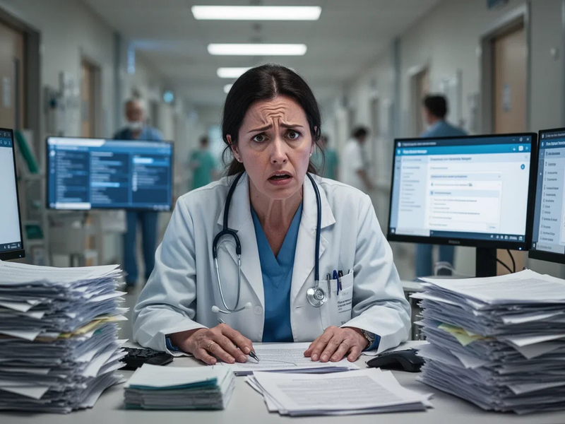 Ärzte-Krise 2026: 74% der Kliniken in unbefriedigender Lage - Foto: über boerse-global.de