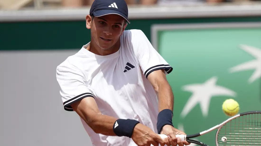 Überrascht auch bei den French Open: Rafael Jódar. - Bild: Aurelien Morissard/AP/dpa