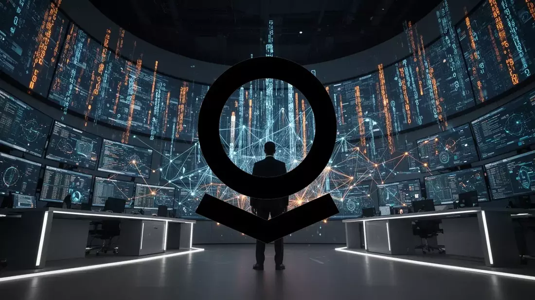 Palantir: el doble frente de gobernanza pone a prueba la euforia bursátil Illustration mit AI erstellt übermittelt durch boerse-global.de