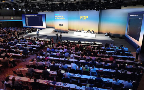 FDP-Parteitag am 31.05.2026 - Foto: via dts Nachrichtenagentur