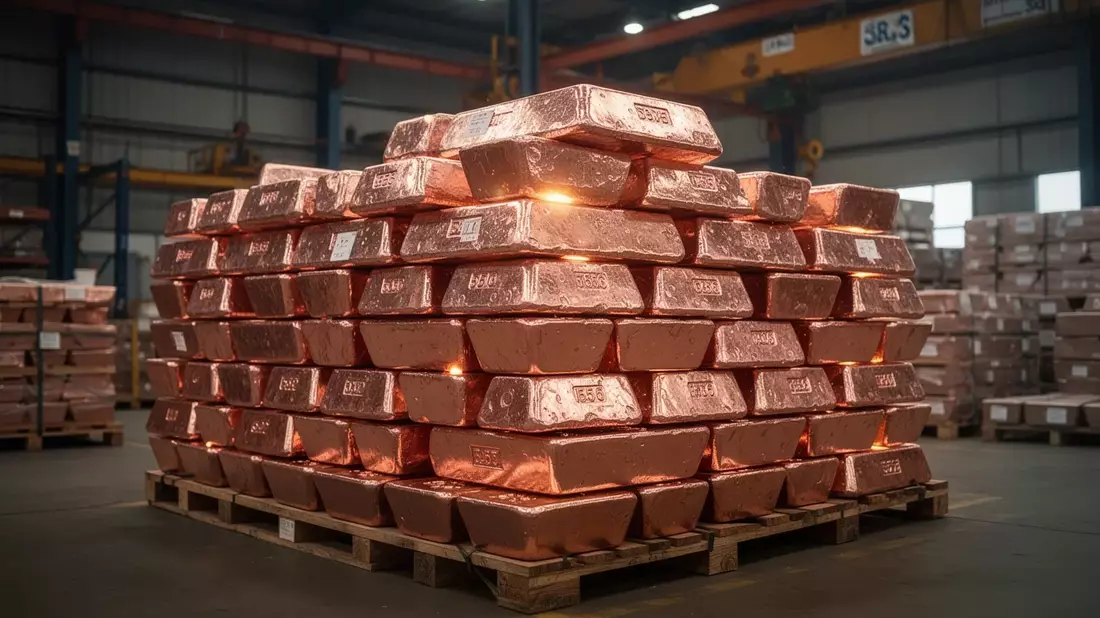 WisdomTree Industriemetalle: 150.000 Tonnen Kupfer-Defizit 2026 - Bild: über boerse-global.de