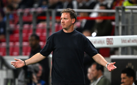 Bundestrainer Julian Nagelsmann plant fix mit Kai Havertz in Bestform bei der WM.  - Foto: Federico Gambarini/dpa