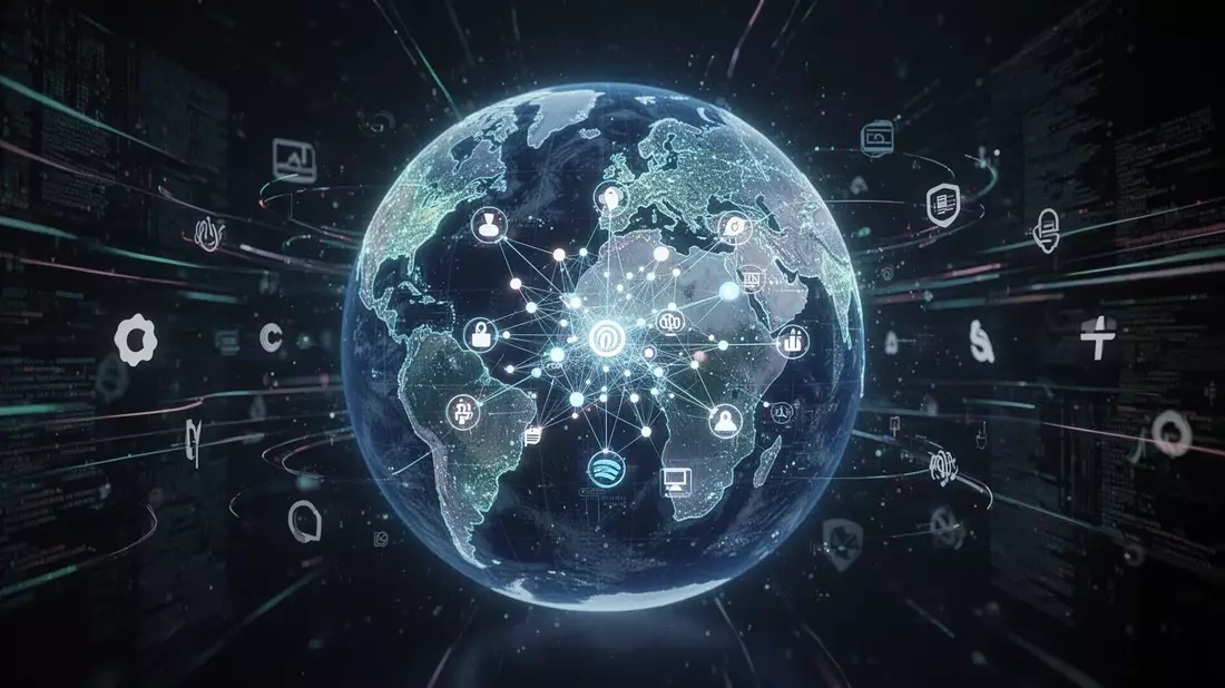 Vanguard's All-World ETF: Tech Titans Tighten Grip as Index Rebalancing Looms Illustration mit AI erstellt übermittelt durch boerse-global.de