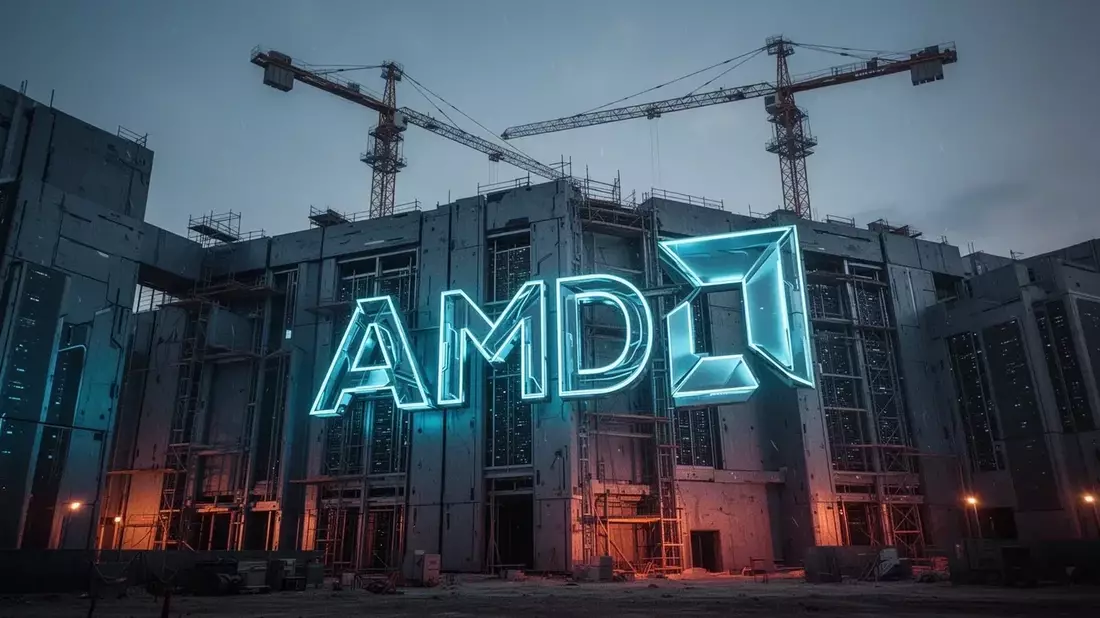 AMD's China Balancing Act: Export Curbs Tighten as Stock Nears Record on Data Center Boom Illustration mit AI erstellt übermittelt durch boerse-global.de