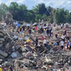 Die Zerstörungen im Dorf sind verheerend. - Foto: -/Palaung Land/AP/dpa