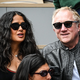 Francois-Henri Pinault und Salma Hayek (l.) verfolgen das Spiel von. Zverev - Foto: Matthieu Mirville/ZUMA Press Wire/dpa