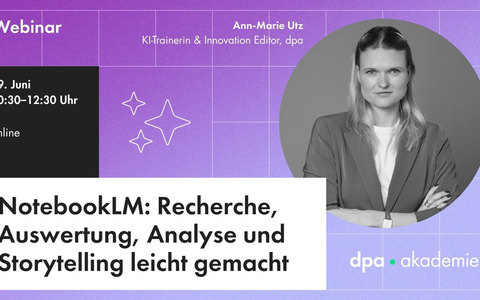 Das KI-Tool NotebookLM verstehen und optimal nutzen - Foto: presseportal.de