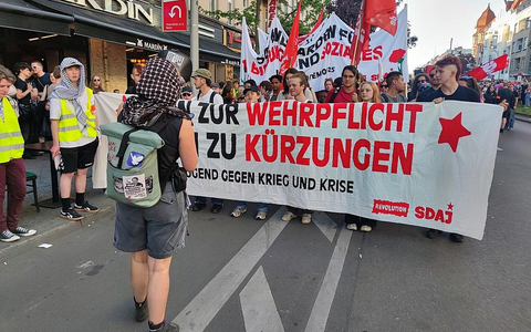 Protest gegen Wehrpflicht (Archiv) - Foto: via dts Nachrichtenagentur