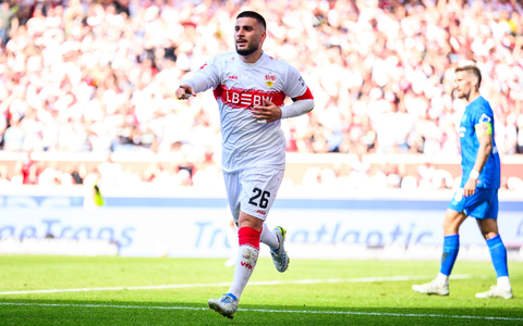 Torjäger Deniz Undav bleibt beim VfB Stuttgart. (Archivbild) - Foto: Tom Weller/dpa
