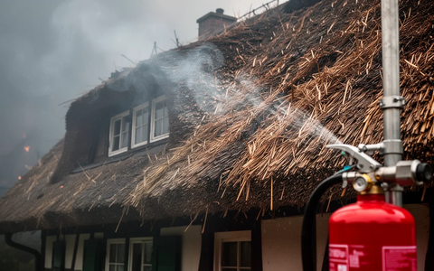 Reetdächer: Mehrere Großbrände Ende Mai zeigen Risiken - Foto: über boerse-global.de