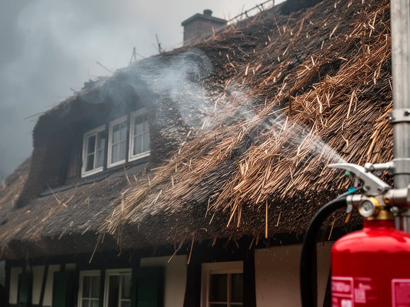 Reetdächer: Mehrere Großbrände Ende Mai zeigen Risiken - Foto: über boerse-global.de