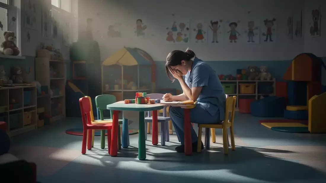 Psychische Belastung: 586 Fehltage in der Kinderbetreuung - Bild: über boerse-global.de