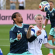 Leroy Sané (l) ist zum Herausforderer von Youngster Lennart Karl geworden. - Foto: Federico Gambarini/dpa