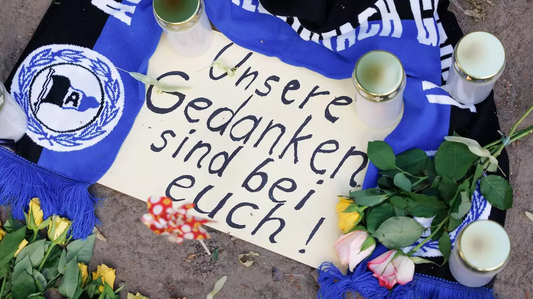 Auch Fans von Arminia Bielefeld waren bei der Tat angegriffen worden. (Archivbild) - Bild: Friso Gentsch/dpa