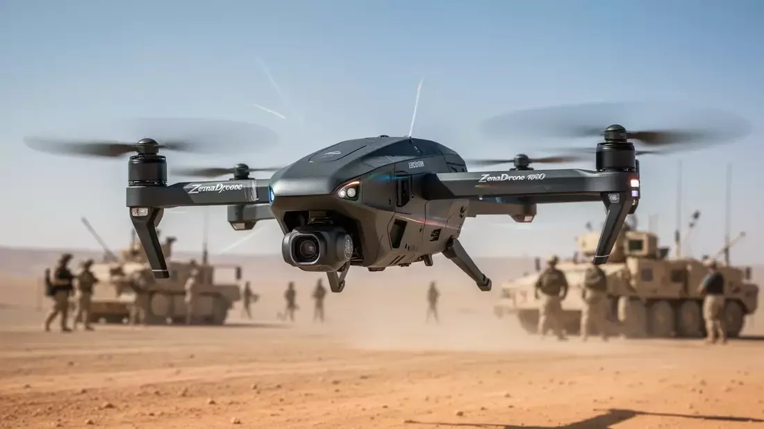 Zenatech Aktie: ZenaDrone 1000 absolviert US-Militärtests - Bild: über boerse-global.de