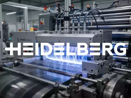Heidelberger Druck: Omnifire mit Openair-Plasma - Foto: über boerse-global.de