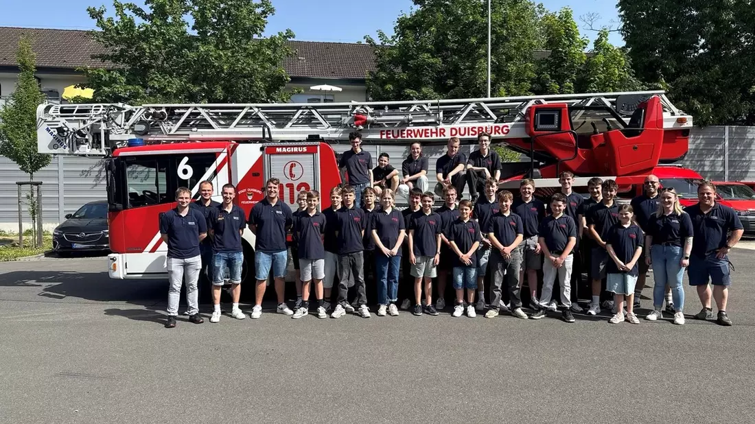 FW Tönisvorst: Erlebnisreiches Pfingstwochenende der Jugendfeuerwehr Tönisvorst in Duisburg - Bild: presseportal.de