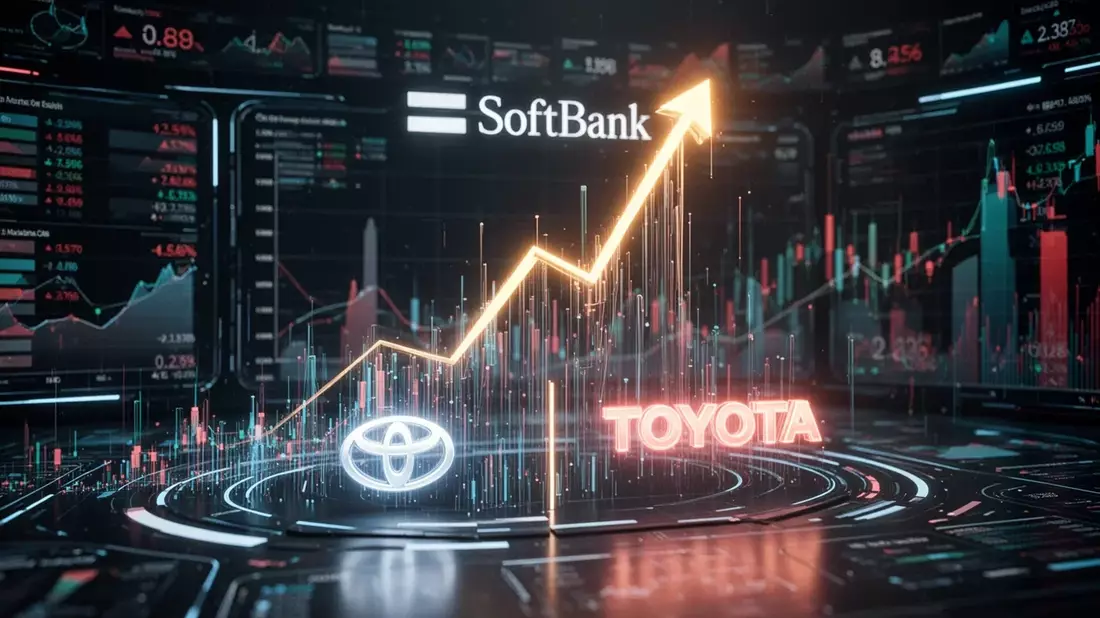 SoftBank Aktie: 48 Billionen Yen — Toyota verdrängt - Bild: über boerse-global.de