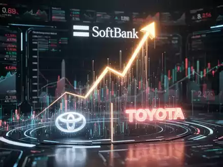 SoftBank Aktie: 48 Billionen Yen — Toyota verdrängt - Foto: über boerse-global.de