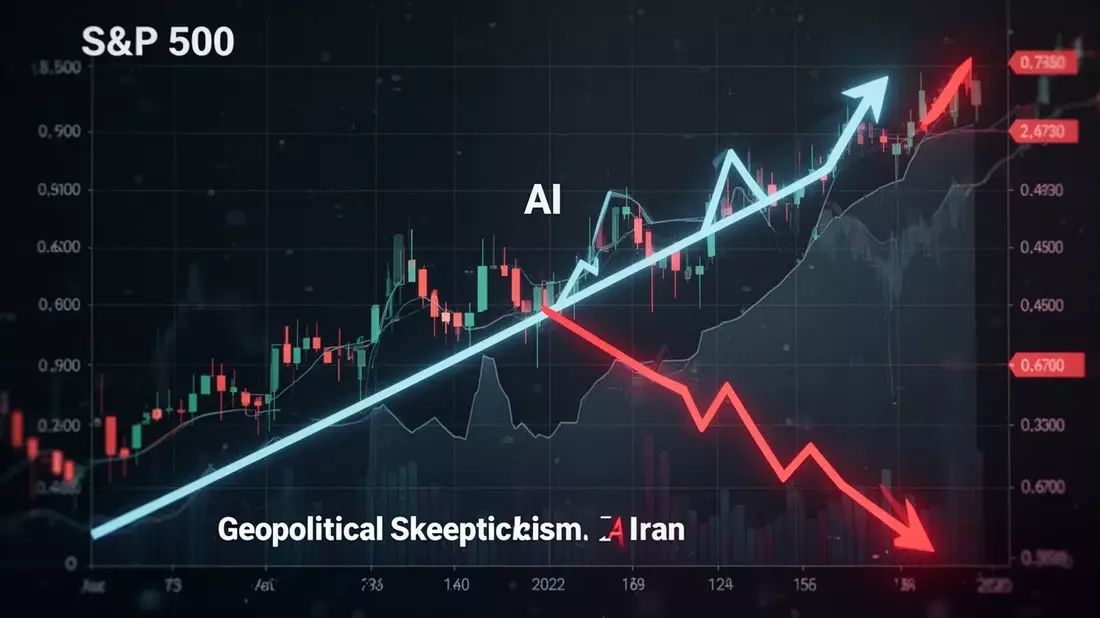 S&P 500 Aktie: KI-Rally trifft Iran-Skepsis - Bild: über boerse-global.de