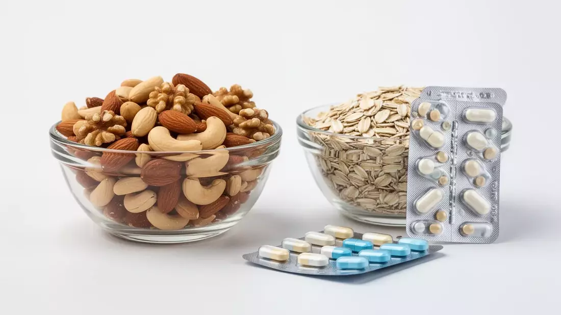 Cholesterin: Nüsse und Hafer senken Blutfette wie Medikamente - Bild: über boerse-global.de