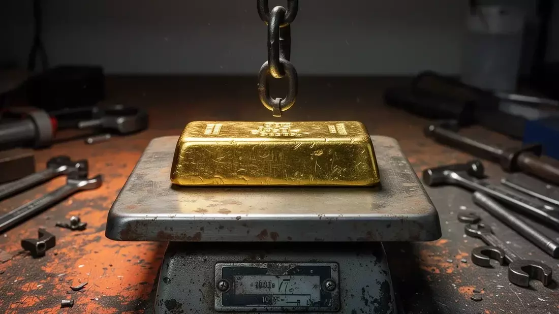 Oro: el dólar se impone como refugio y hunde al metal a pesar de la escalada en Oriente Próximo - Bild: über boerse-global.de