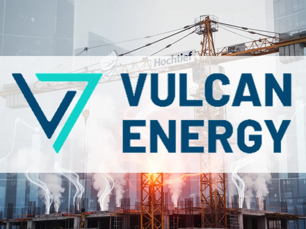 Vulcan Energy Aktie: Hochtief-Einstieg mit 169 Millionen Euro - Foto: über boerse-global.de