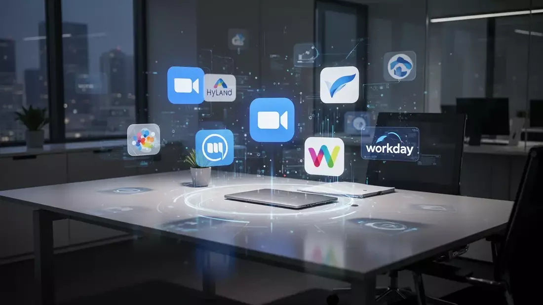 KI-Agenten im Büro: Zoom, Hyland und Workday starten heute - Bild: über boerse-global.de