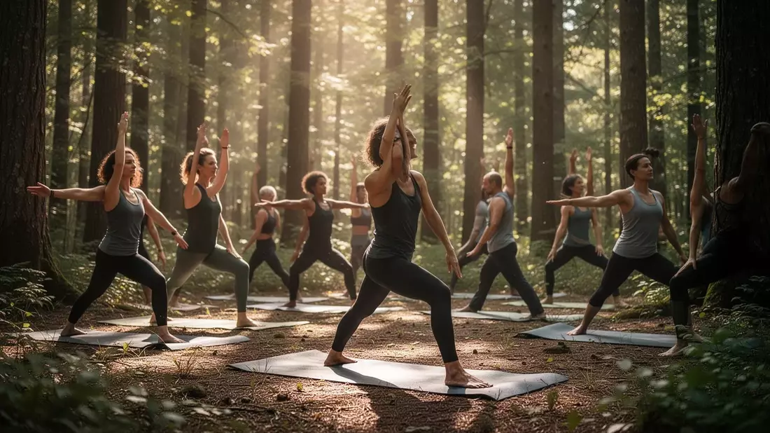 Mentale Gesundheit: Volkshochschulen setzen auf Waldbaden und Yoga - Bild: über boerse-global.de