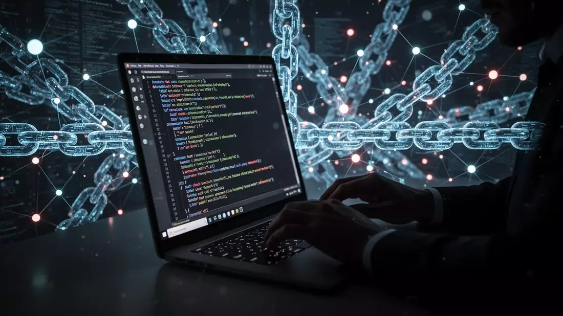 npm-Angriffswelle: 31 manipulierte Red-Hat-Pakete mit Miasma-Wurm Illustration mit AI erstellt übermittelt durch boerse-global.de