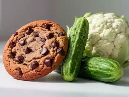 Volume Eating: Gurken und Blumenkohl statt 690-Kalorien-Keks - Foto: über boerse-global.de